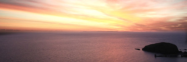 Le coucher du soleil
