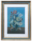 Lucien Coutaud, Painting, gouache, flowers, surrealist art, surrealism