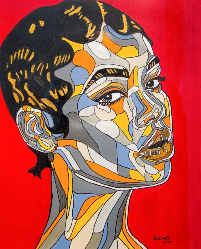 Rewa, Onyinye, God's Gift 2020, African woman, contemporary art