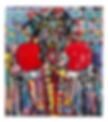 Juan Manuel Pajares, Things (Basquiat), abstract art, paintings