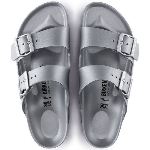 小物 ARIZONA SILVER Arizona EVA Metallic Silver SANDAL | Fox Valley Birkensto