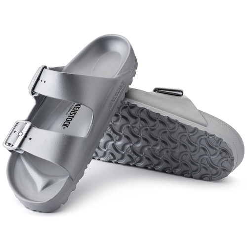 Arizona EVA Metallic Silver SANDAL | Fox Valley Birkensto