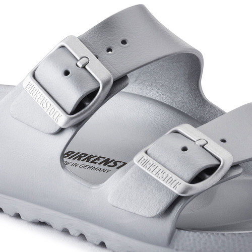 Arizona EVA Metallic Silver SANDAL | Fox Valley Birkensto