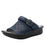 Thumbnail: Alegria Klover Oiled Navy Sandal