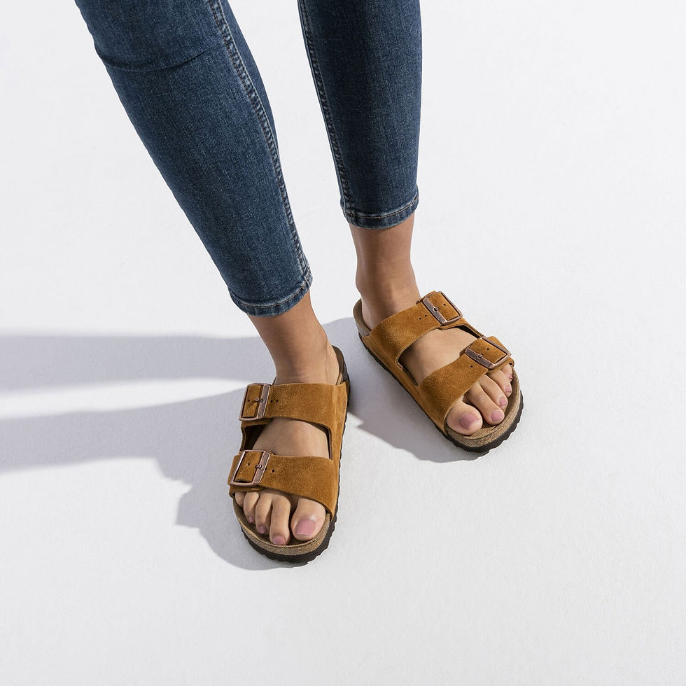 Thumbnail: Arizona Soft Footbed Suede Mink