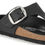 Thumbnail: Gizeh Big Buckle Black SANDAL