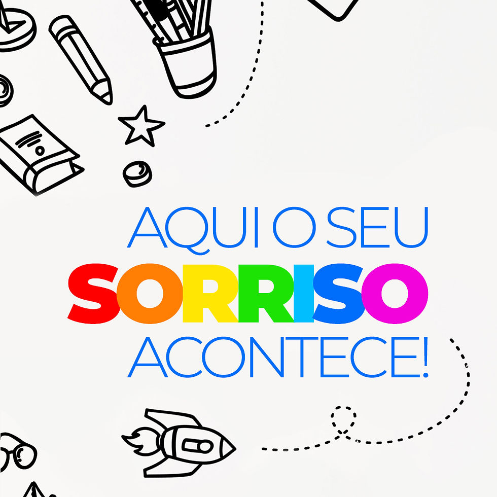 Doodles Foguete Aqui o Seu Sorriso Acontece