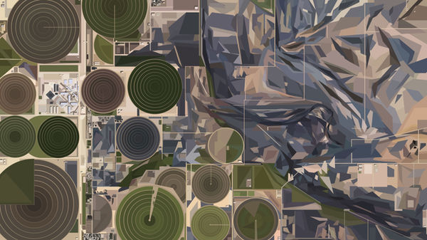 Grant Yun, Aerial California, 2025, from the series 'California' Digital vector illustration, 1920 × 1080 px.jpg