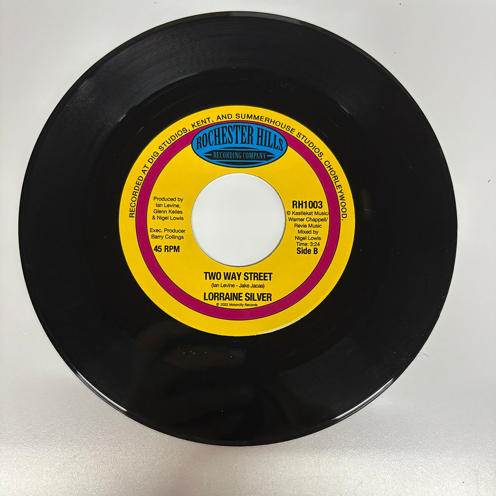 Thumbnail: Rochester Hills 7" Vinyl Single Trio - Lorraine Silver