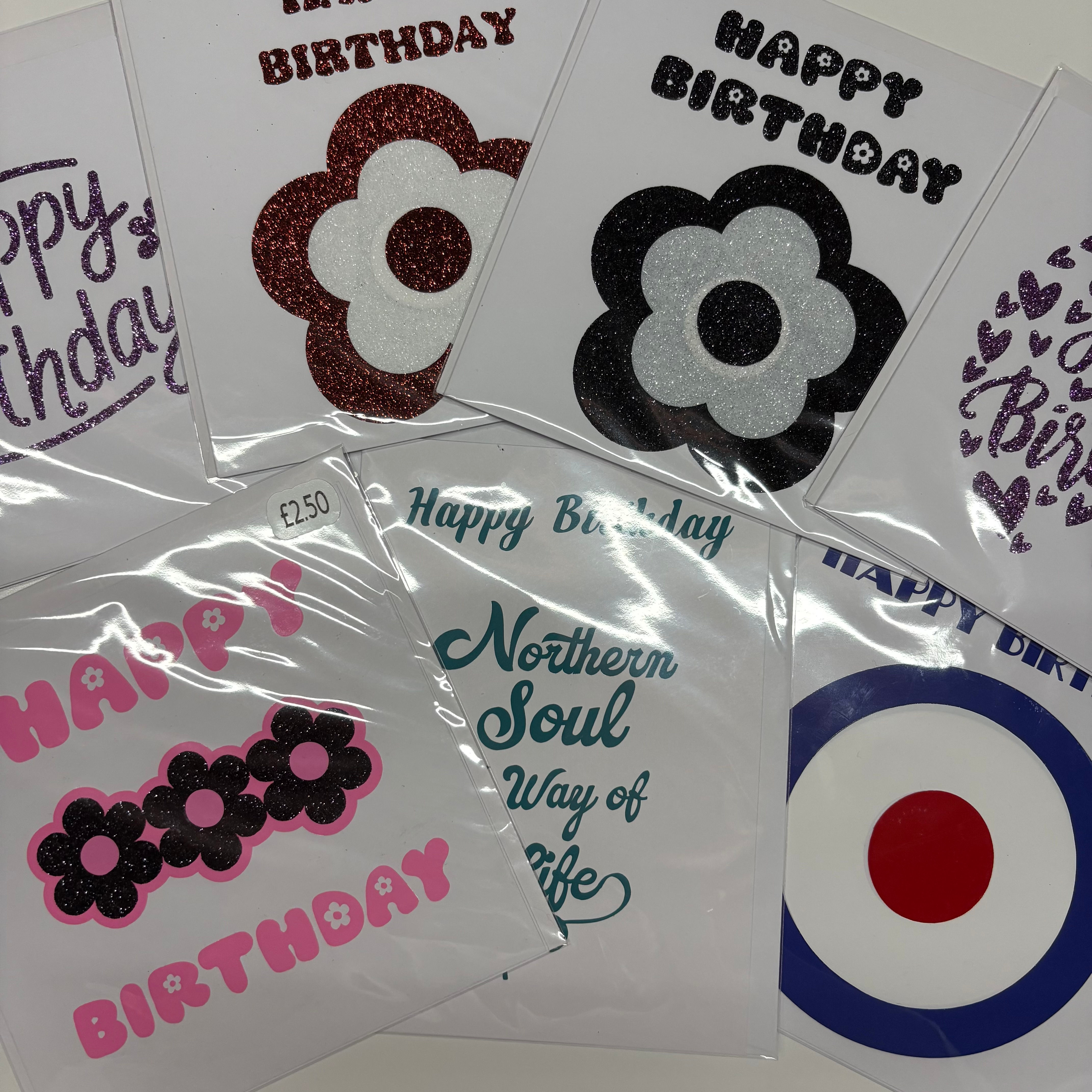 Northern Soul Birthday Cards
