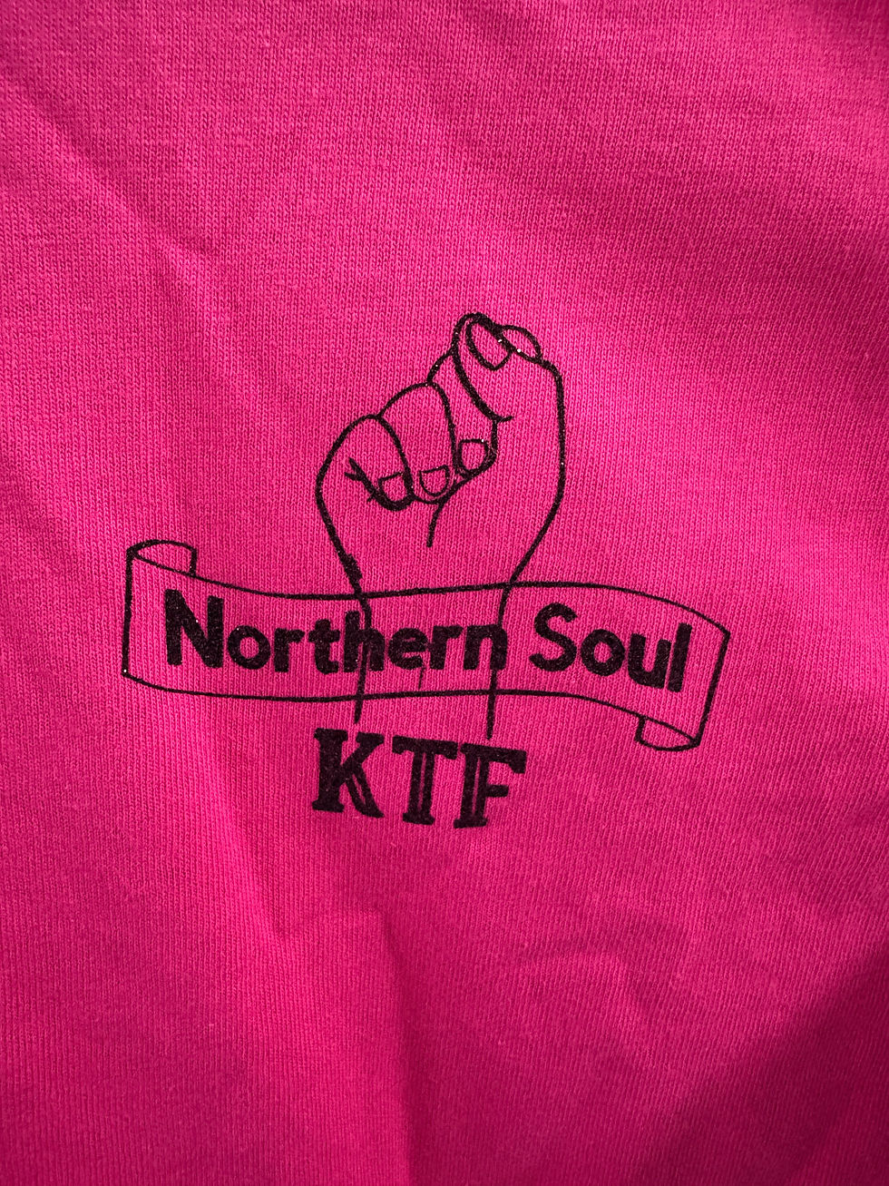 Thumbnail: Dark Pink Unisex T-Shirt Northern Soul