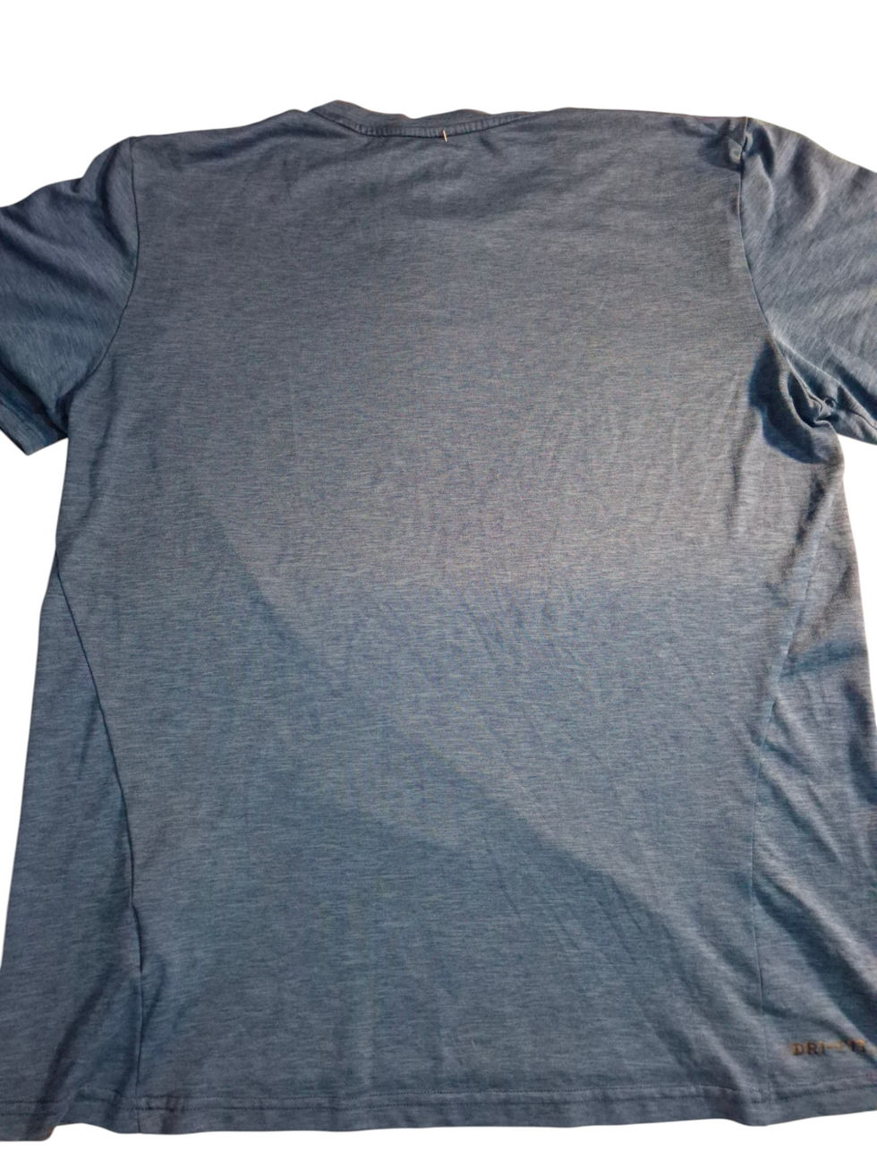 Pre-owned Nike Dri-FIT blue heather t-shirt