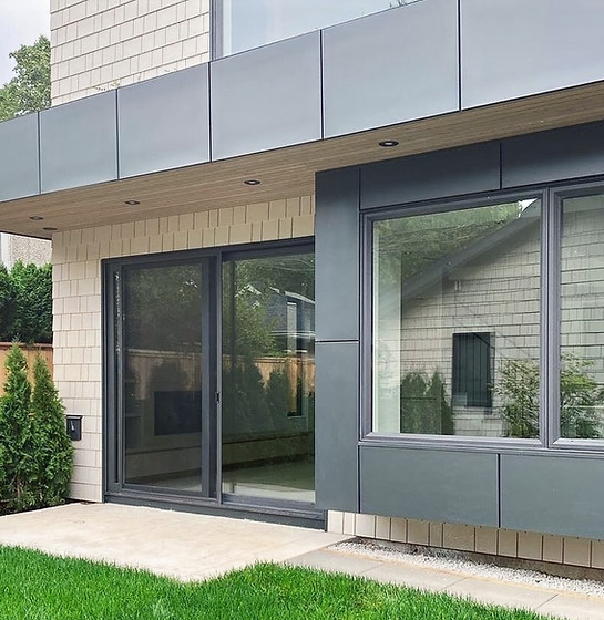 JVI Vancouver metal flashing, wall cladding and fascia_