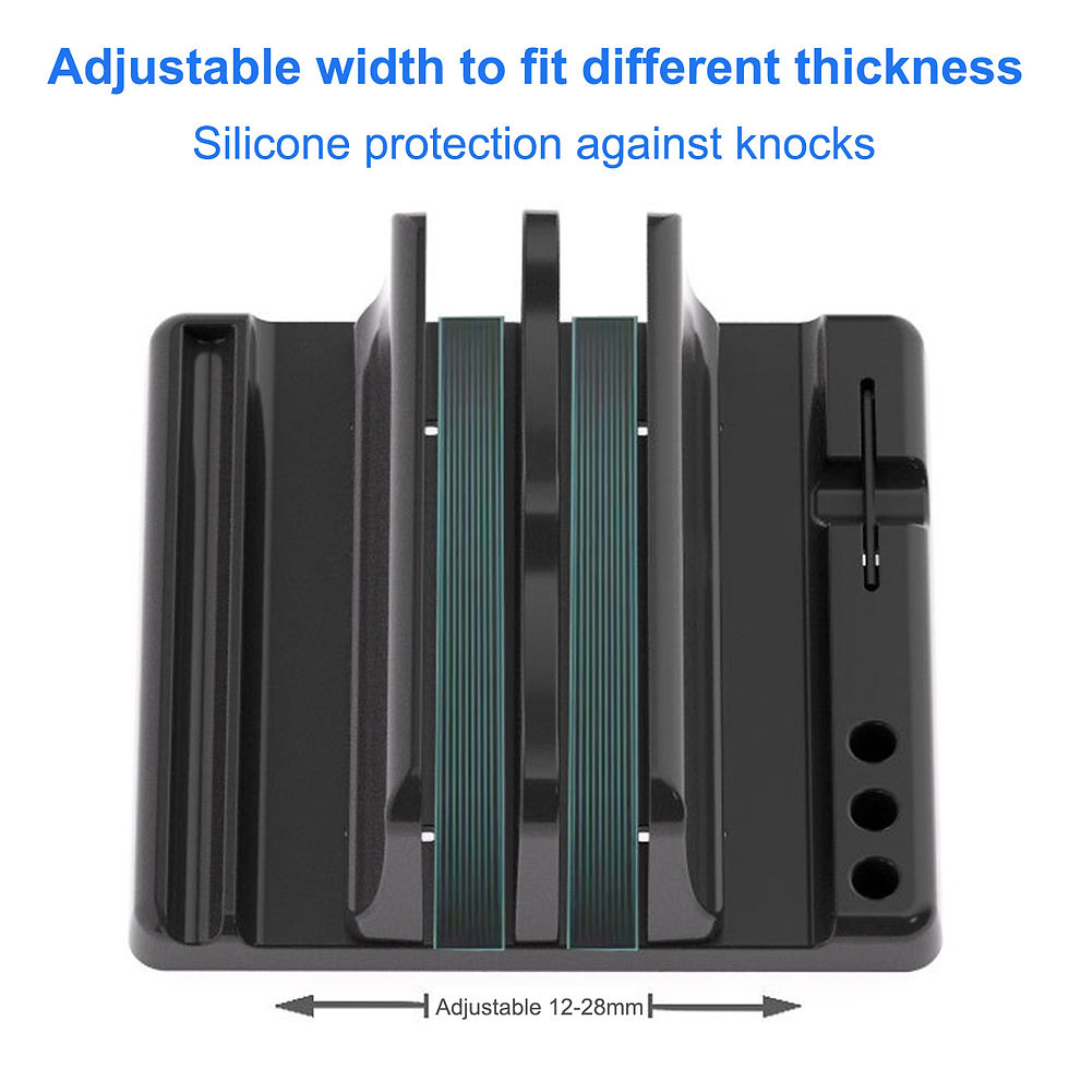 Miniatura: Vertical Laptop Stand Holder, Desktop Aluminum Stand for MacBook with Adjustable