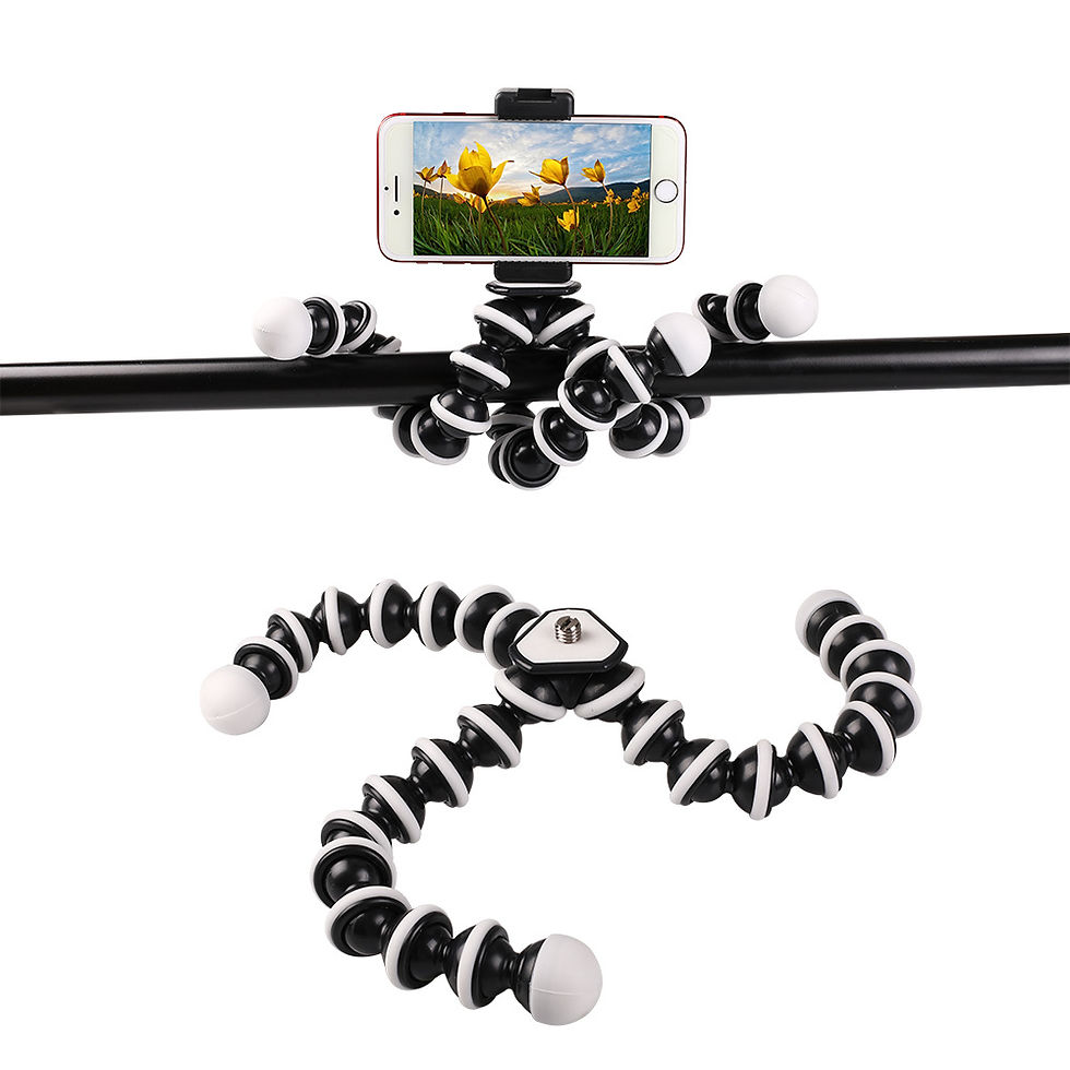 Miniatura: Portable Flexible Tripod Octopus Stand Gorilla Pod Mount For Gopro Hero 7 6 5 4 