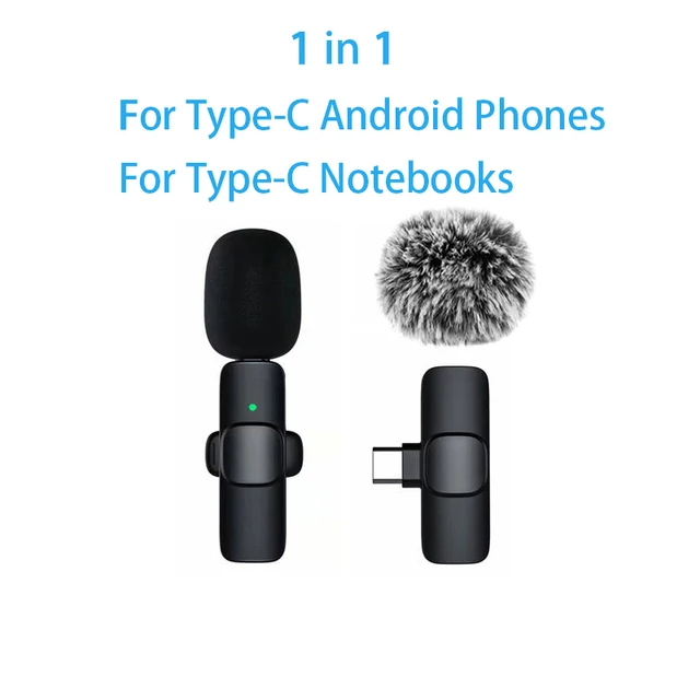 Miniatura: Wireless Lavalier Lapel Microphone for iPhone, iPad, Mini Video Recording Mic fo