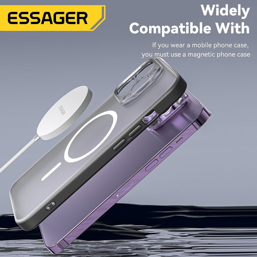 Miniatura: Essager 15W Magnetic Qi Wireless Chargers Fast Charging for iPhone 14 13 12 Pro 