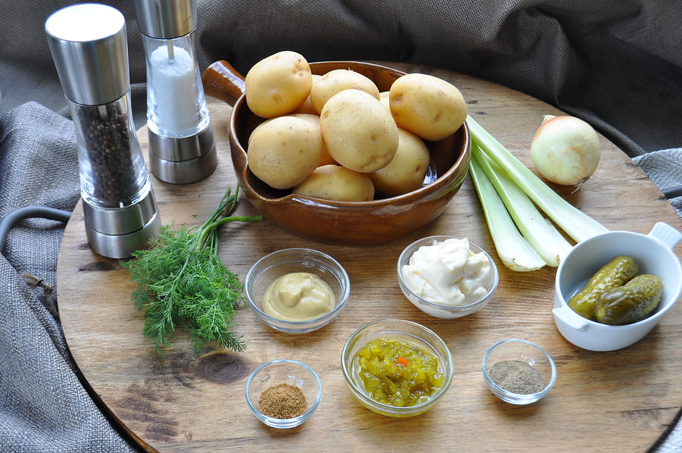 Potato Salad Ingredients