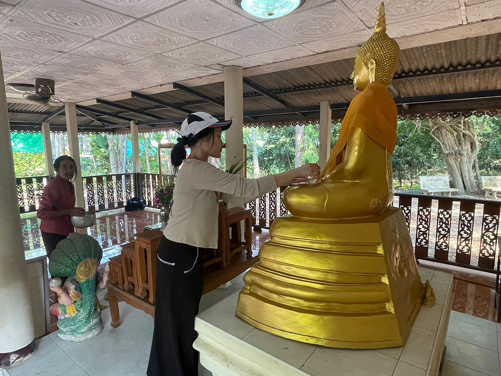 🙏 ภาพบรรยากาศงานบุญวันสงกรานต์ ณ วัดห้วยหมู จ.ราชบุรี