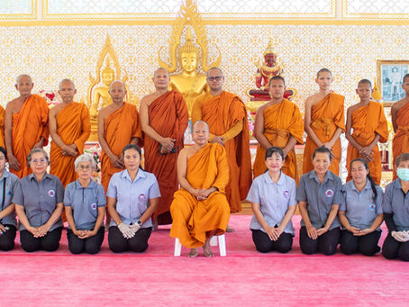 🩺🙏 Ban Tanman 基层卫生促进医院开展僧侣与沙弥健康检查活动并提供健康护理与疾病预防知识 🙏🩺