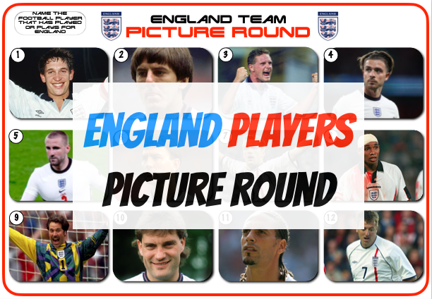 England Players Picture Round