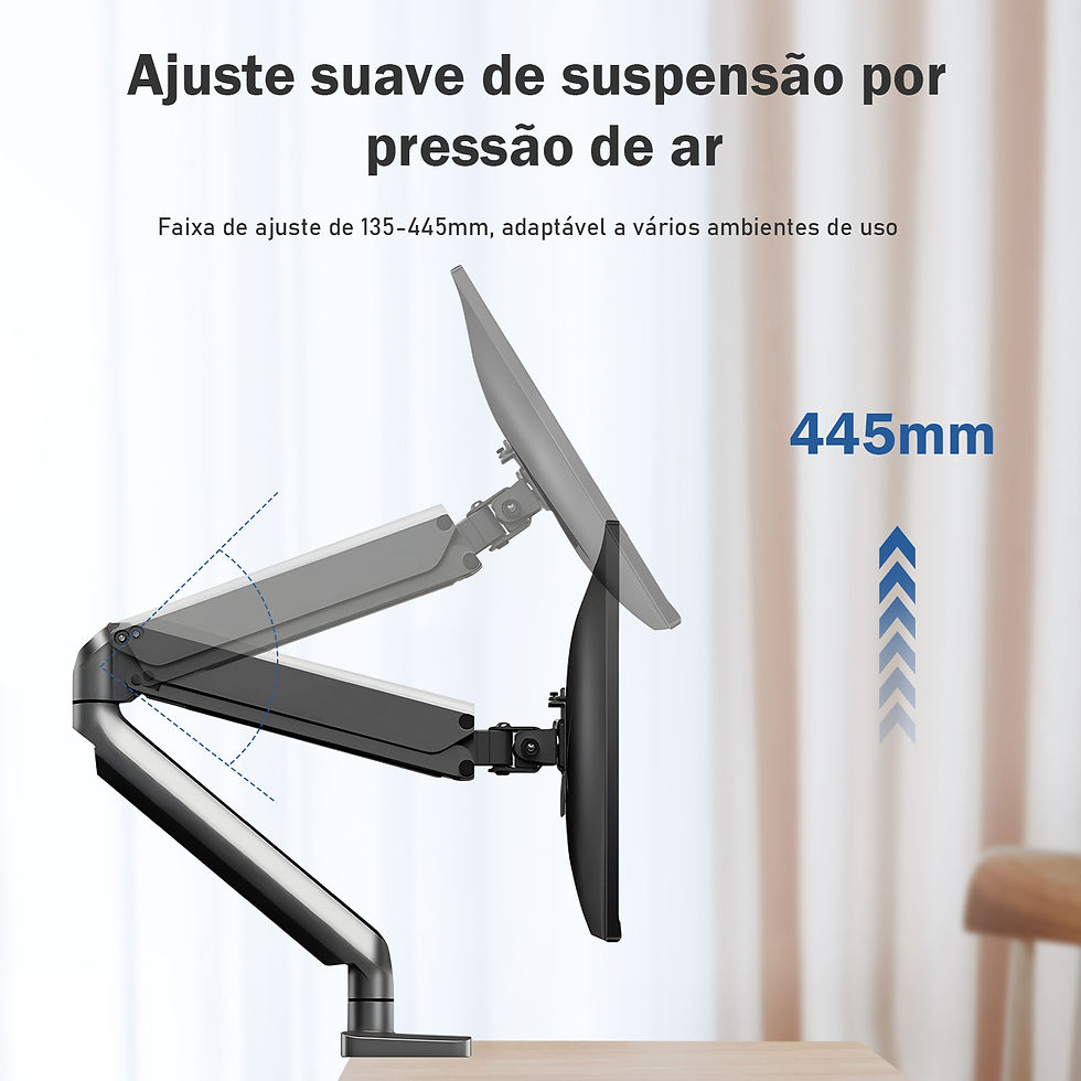 Thumbnail: Suporte Articulado para Monitor COIBEU de 14 a 32 Polegadas – Braço Mecânico