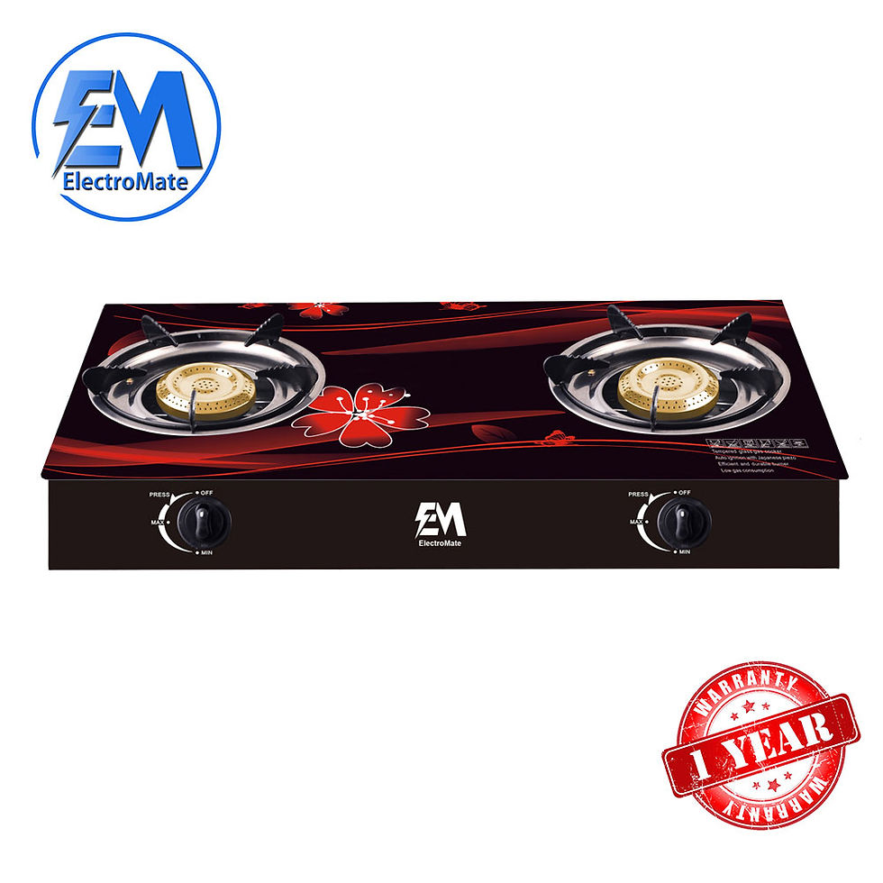 Thumbnail: ElectroMate Gas Stove - Glass Cooker