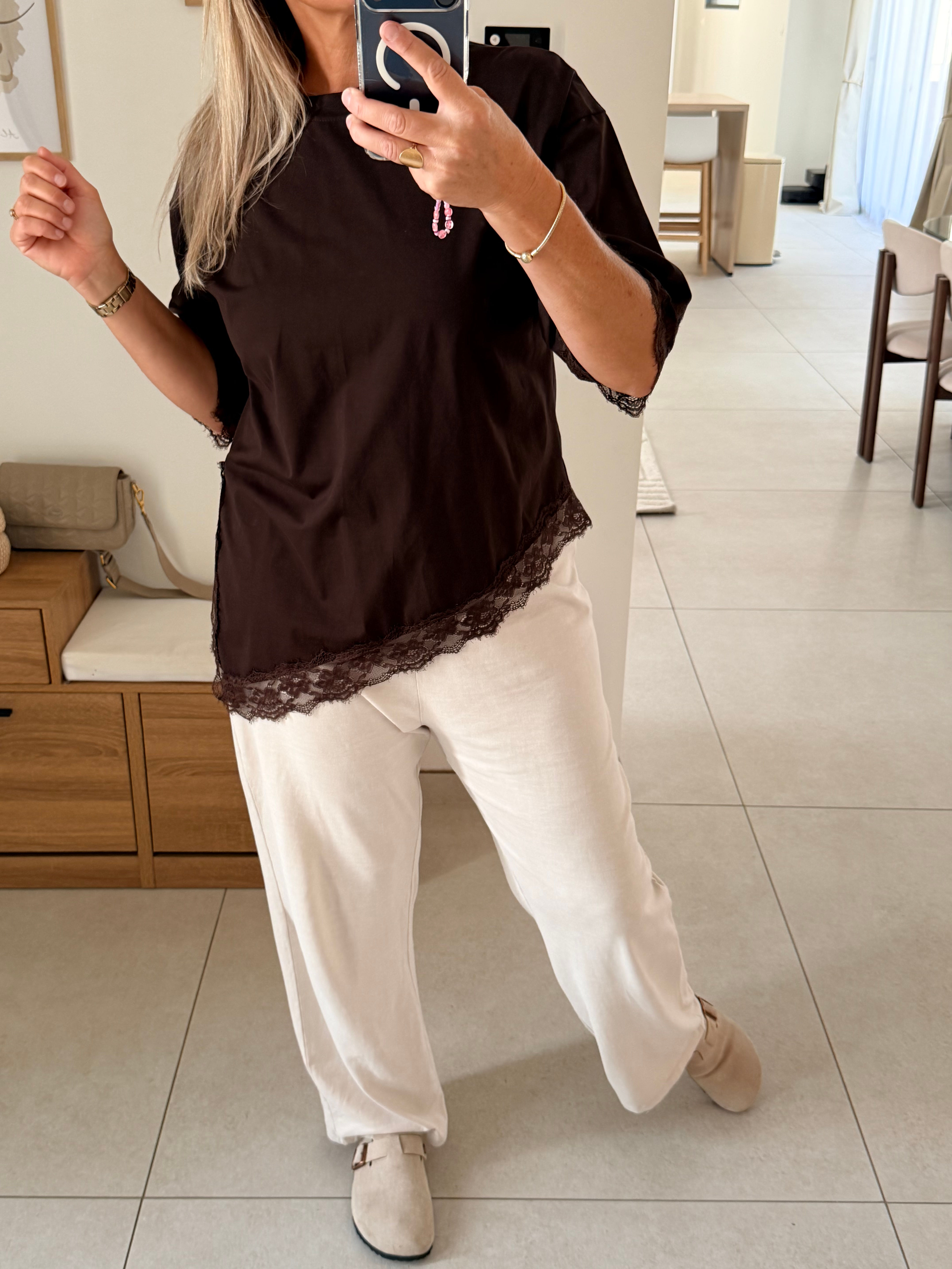 Haut dentelle Eleyna