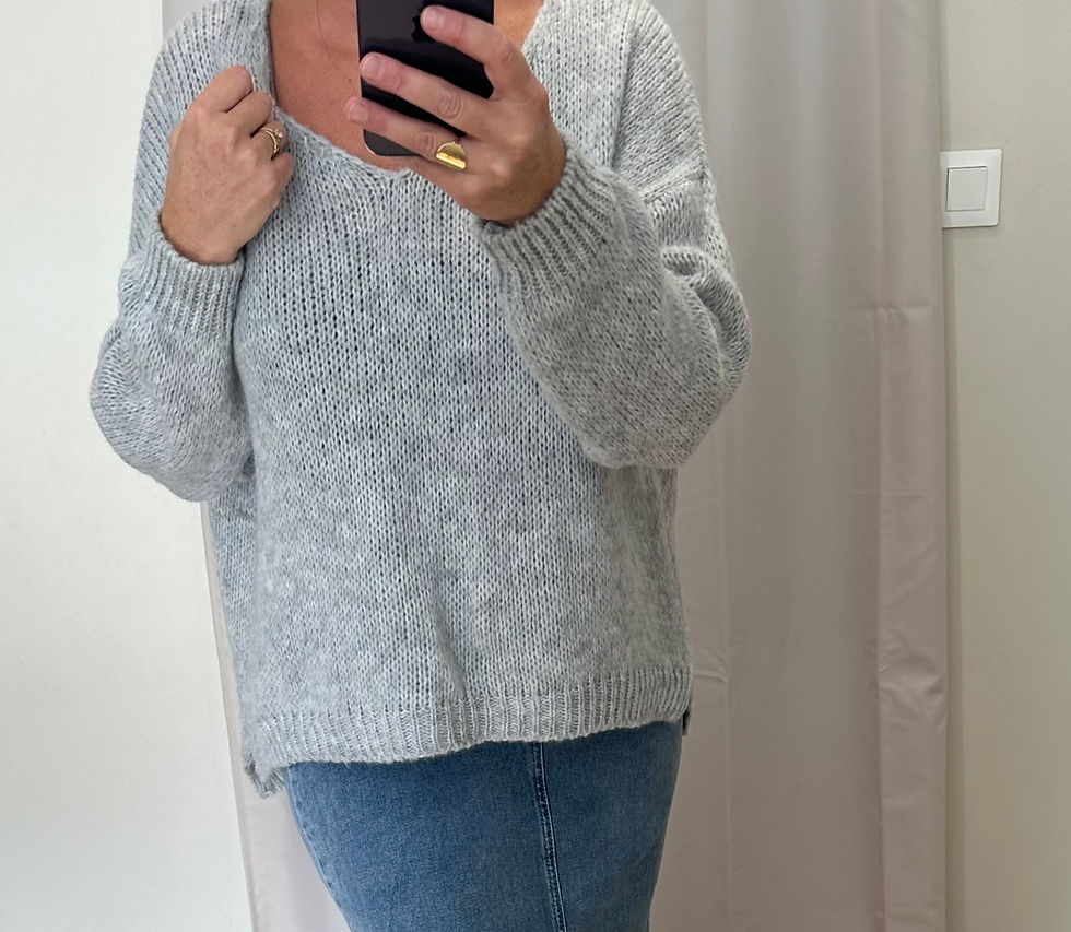 Miniature : Pull gris 