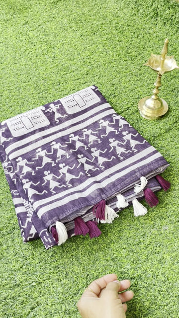 Thumbnail: Purple Saree