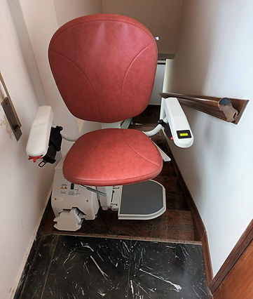 Seduta girata per sbarco frontale al piano disabile