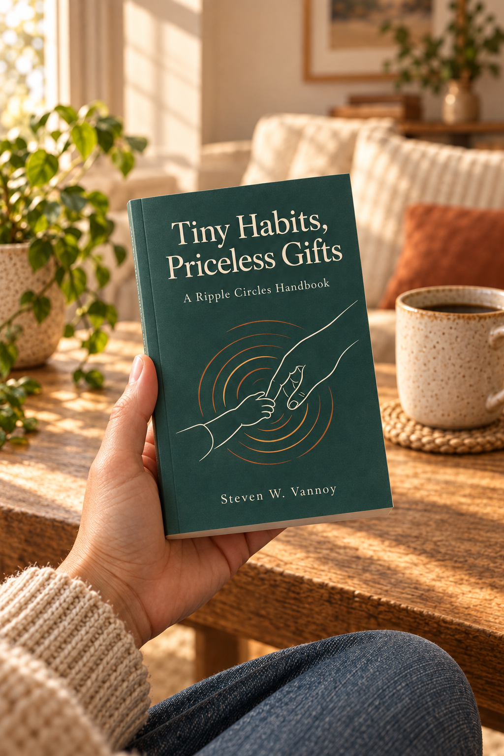 Tiny Green Booklet, Warm Coffee Moment.png