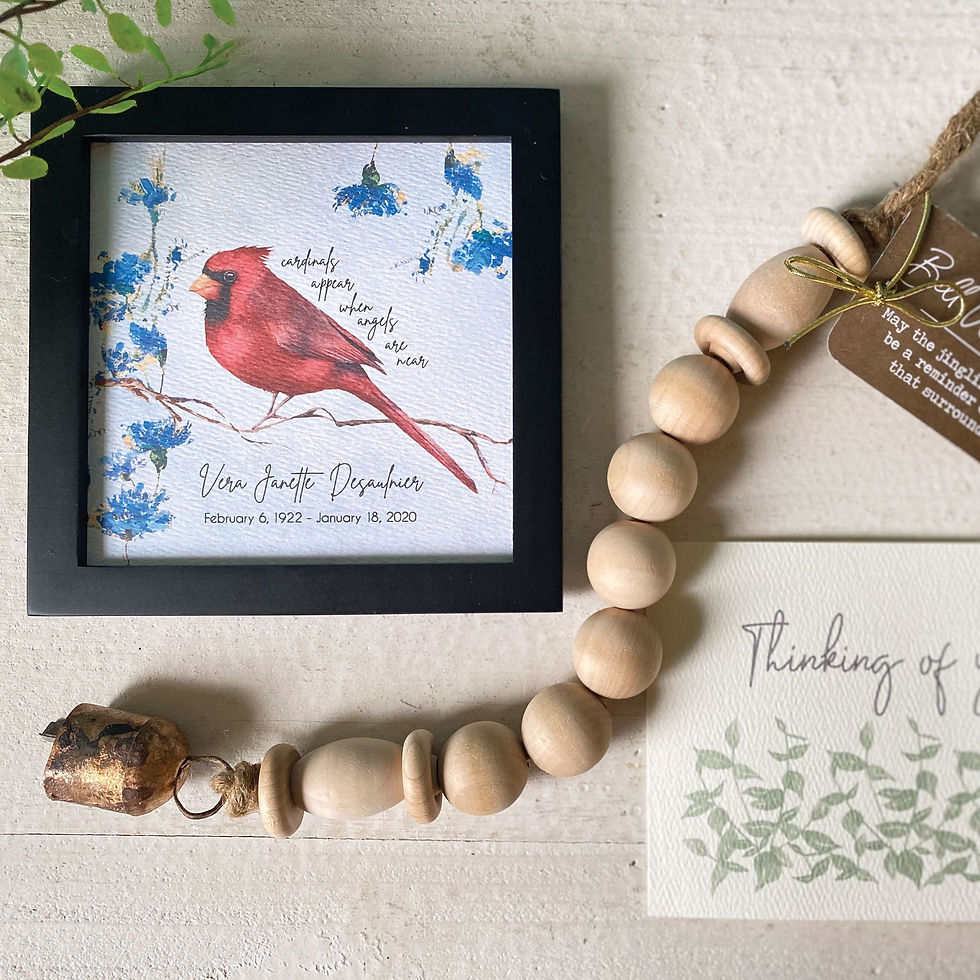 Thumbnail: CARDINAL painting personalized 5.5"