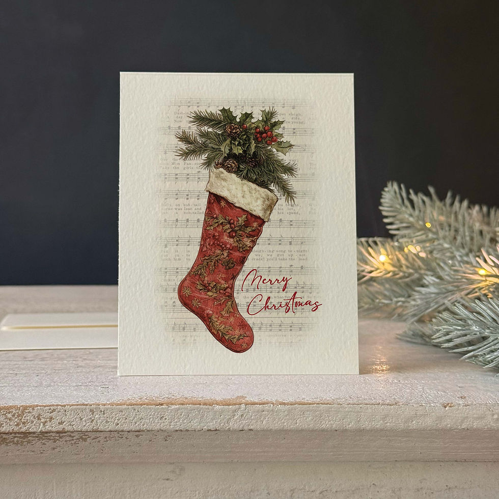 Thumbnail: Vintage Christmas Greeting Cards