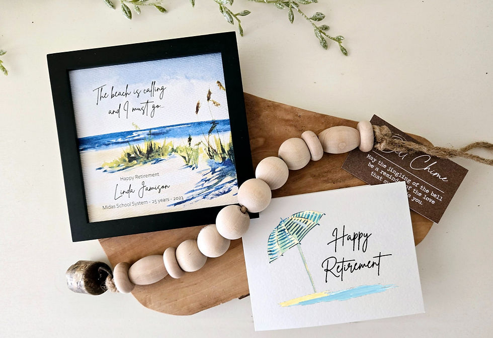 personalized retirement gift