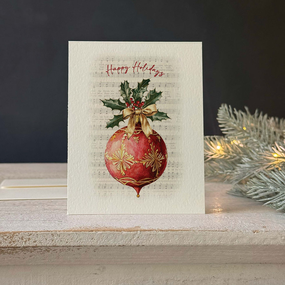 Thumbnail: Vintage Christmas Greeting Cards