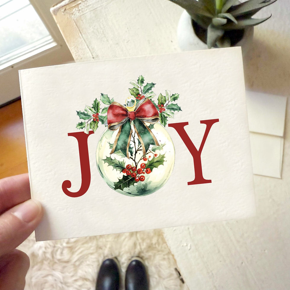 Thumbnail: JOY greeting cards - set of 8