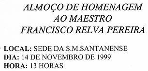 Homenagem R Pereira
