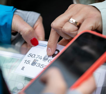 Luštění zašifrované souřadnice – program QR Treasure Hunt