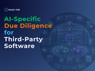 AI-Specific Due Diligence for Third-Party Software