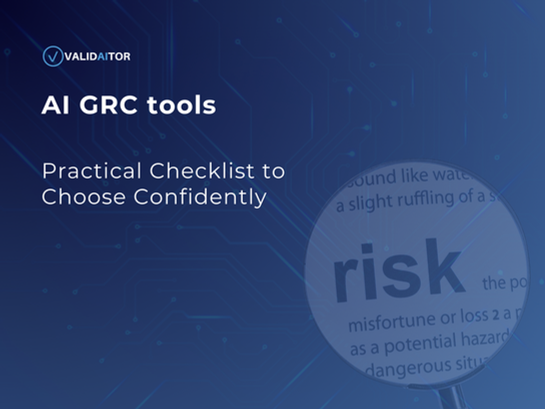 How to Select AI GRC Tools: A Practical Checklist to Choose Confidently