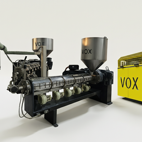 VOX Machinery Technology: 1300 kg/h Capacity, 1500 m/min Line Speed