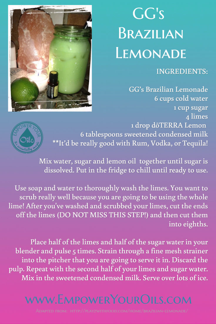 GG's Brazilian Lemonade