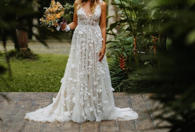 Vestido de Noiva Marilia Dias Atelier Evase