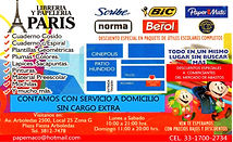 PAPELERIA PARIS