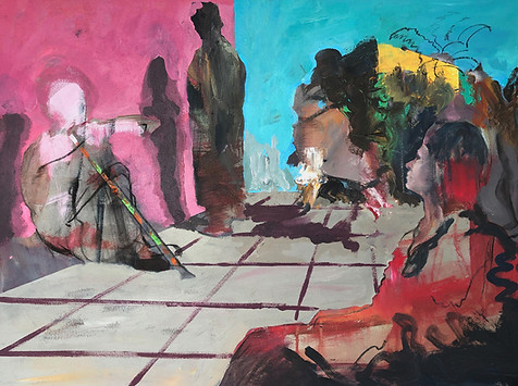 "On the street" 2020, Aleksandar Spasoski