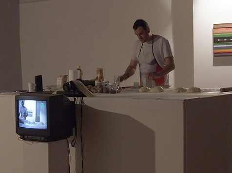 Marriage is not an obligation, performance installation by Aleksandar Spasoski
