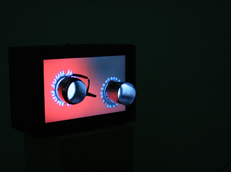 Oven, video sculpture by Aleksandar Spasoski