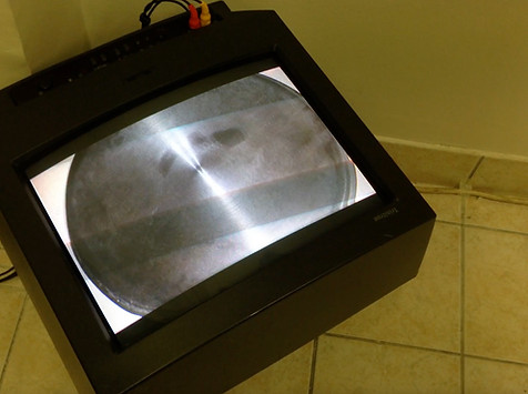 Perpetummobile, video art installation by Aleksandar Spasoski