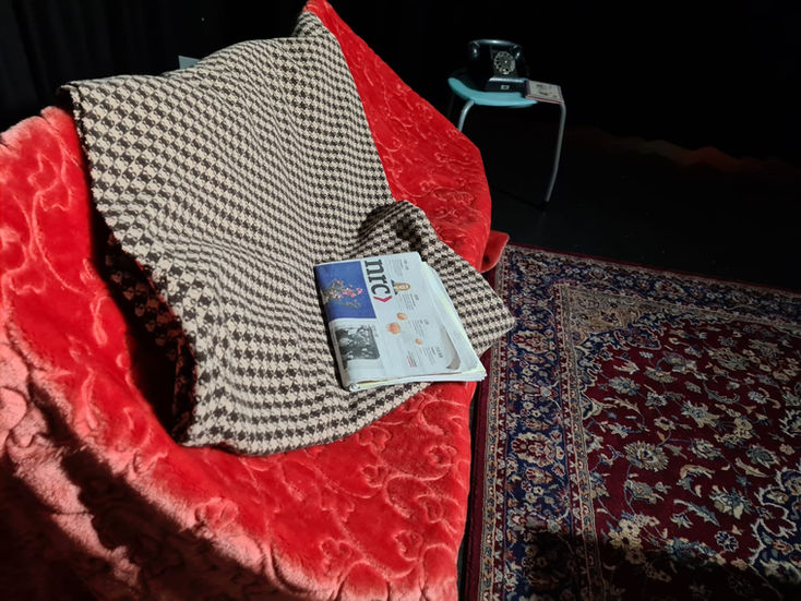 Sfeerbeeld uit het escaperoom prototype